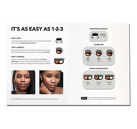 Corrector & Concealer Finder Card Corrector & Concealer Finder Card