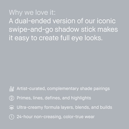 流雲持久防水炫彩雙頭眼影筆